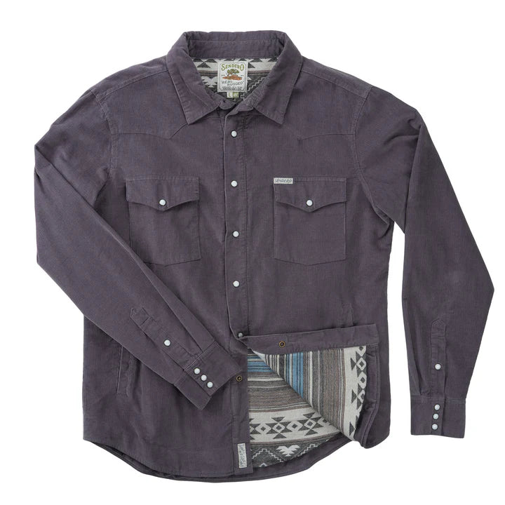 Desperado Shacket- Dusty Plum